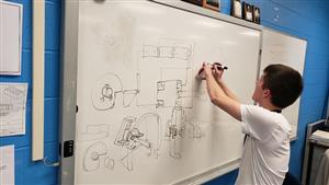 design at whiteboard