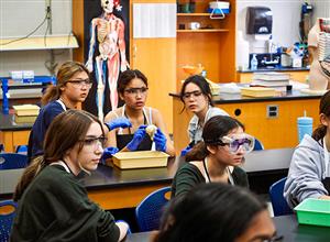 students in classroom